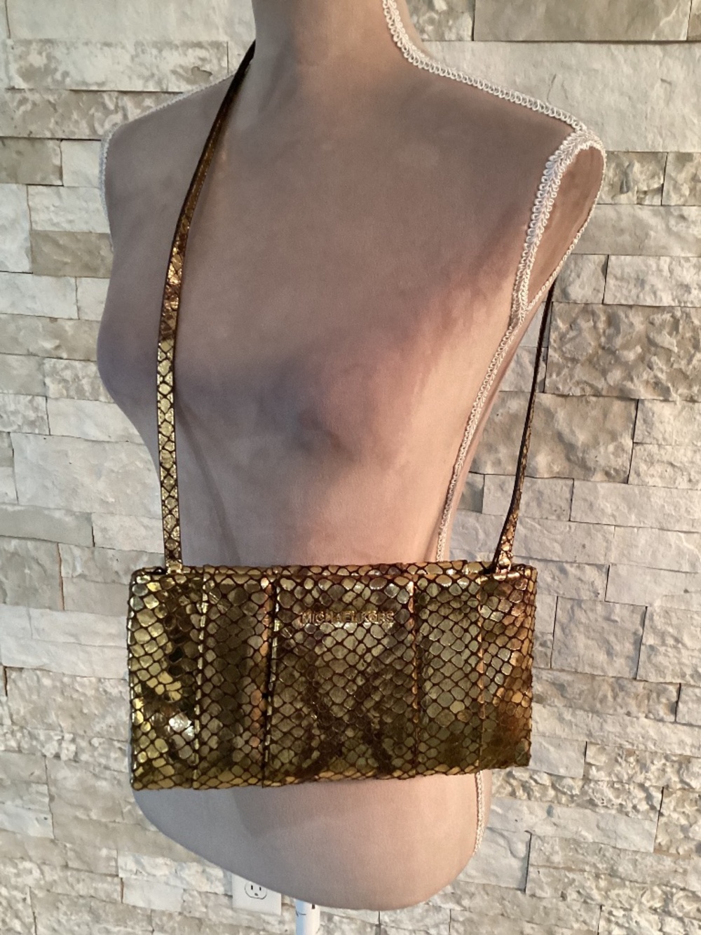 Michael Kors Daria Pleated Clutch